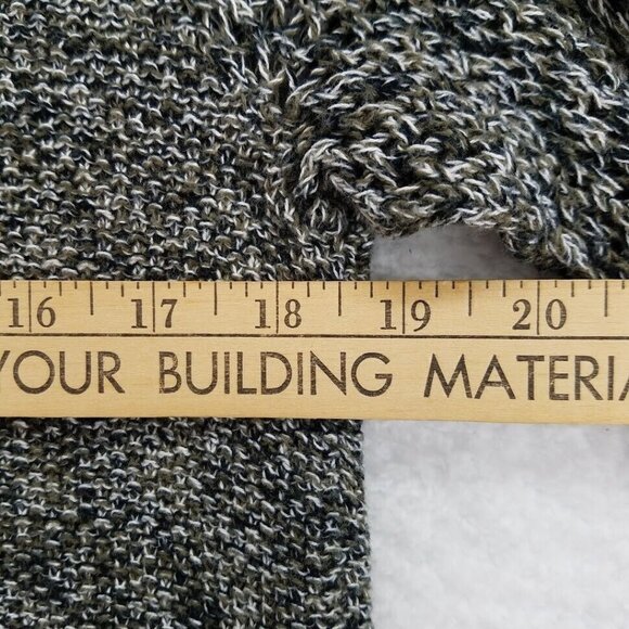 American Eagle Womens Hooded Sweater Size Small Green White Black Blend - Picture 6 of 7